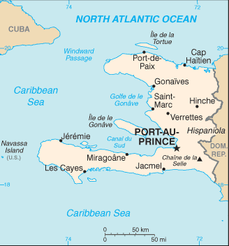 Map: HAITI