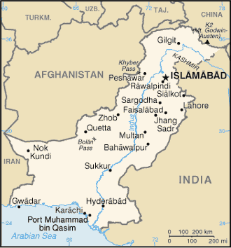 Map: PAKISTAN