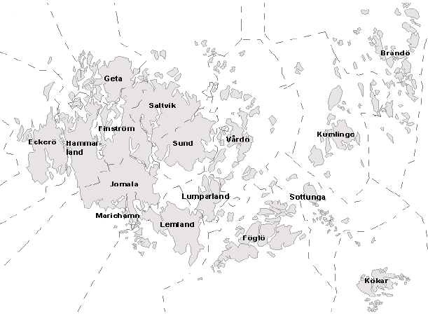 Map: ALAND ISLANDS
