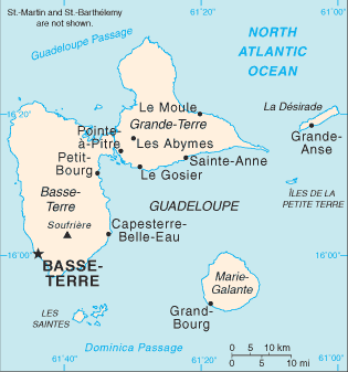 Map: GUADELOUPE