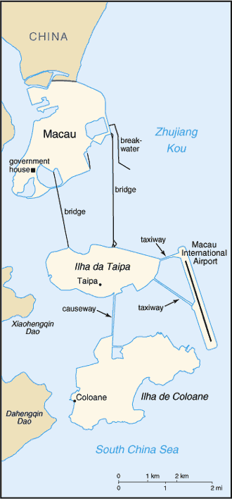 Map: MACAU