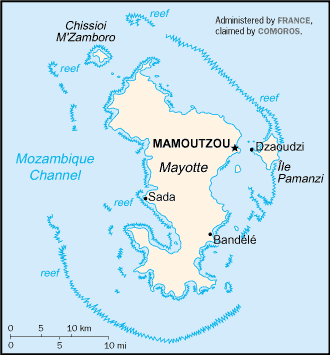 Map: MAYOTTE