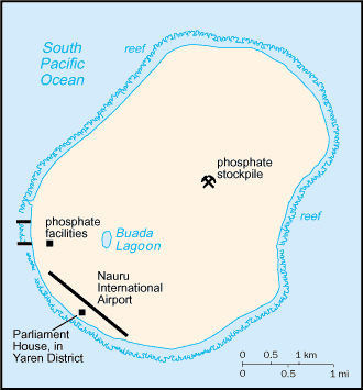 Map: NAURU