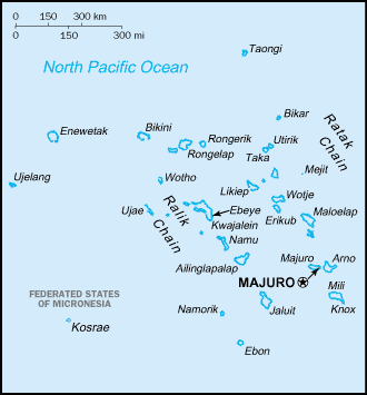 Map: MARSHALL ISLANDS