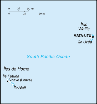 Map: WALLIS AND FUTUNA